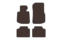 BMW 4 Serie F32/F33/F36 2012–2020 Rubberen automatten Carsuit V2 (Bruin) foto 1