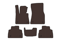 BMW X6 G06 2019–2027 Rubberen automatten Carsuit (Bruin) foto 1