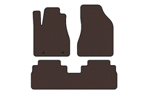 BYD S6 2010–2016 Rubberen automatten Carsuit (Bruin) foto 1