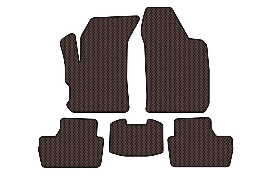 Chery Beat 2009–2015 Rubberen automatten Carsuit (Bruin) Image