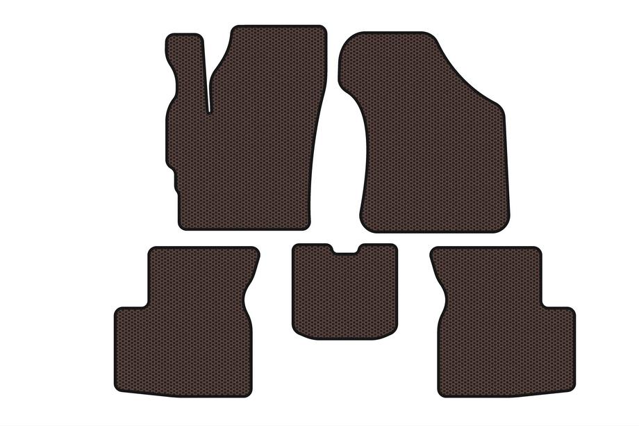 Chery QQ 2003–2022 Rubberen automatten Carsuit (Bruin) Image