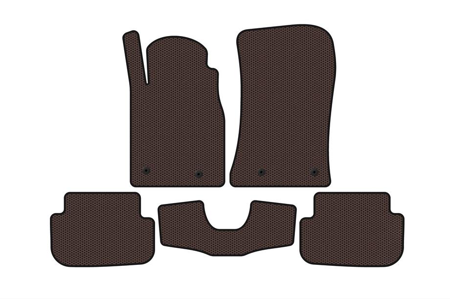 Chevrolet Camaro 2009–2015 Rubberen automatten Carsuit (Bruin) Image