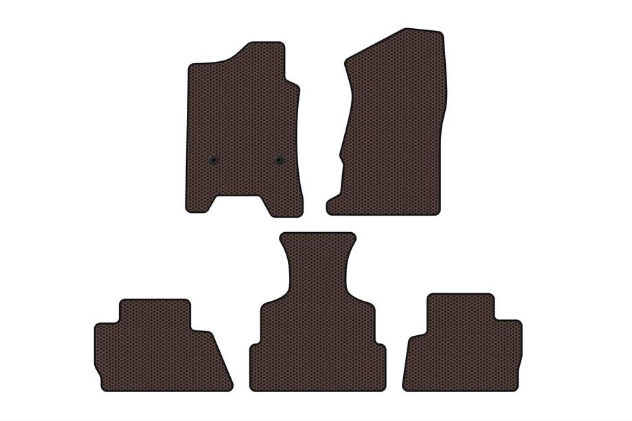 Chevrolet Tahoe 2014–2019 Rubberen automatten Carsuit (2014-2020, bruin) Image