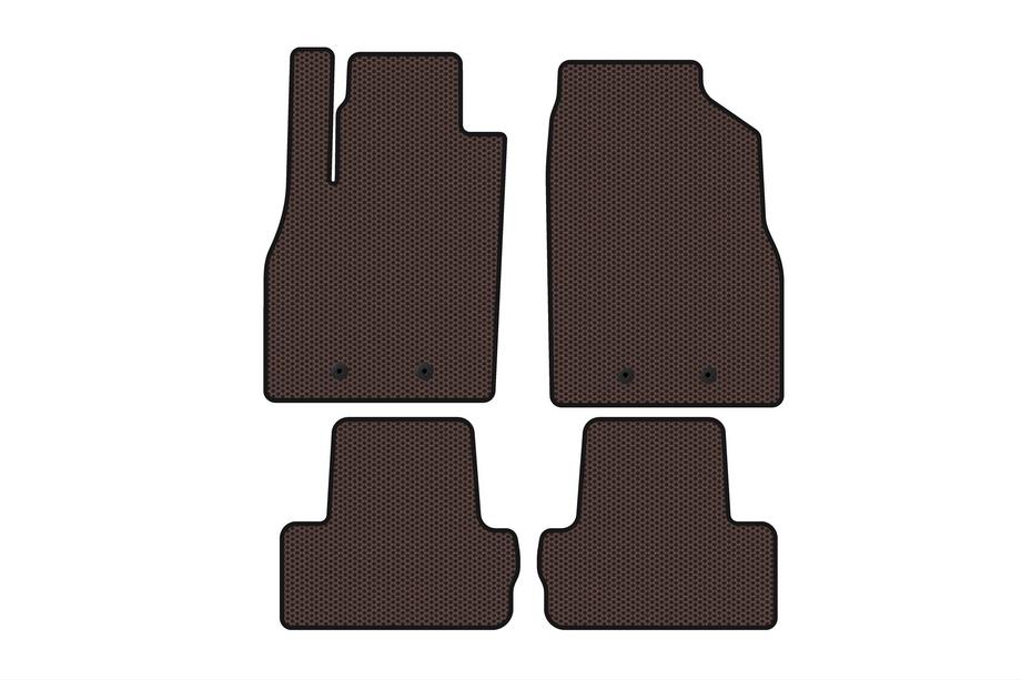 Chevrolet Volt 2010–2016 Rubberen automatten Carsuit (Bruin) Image