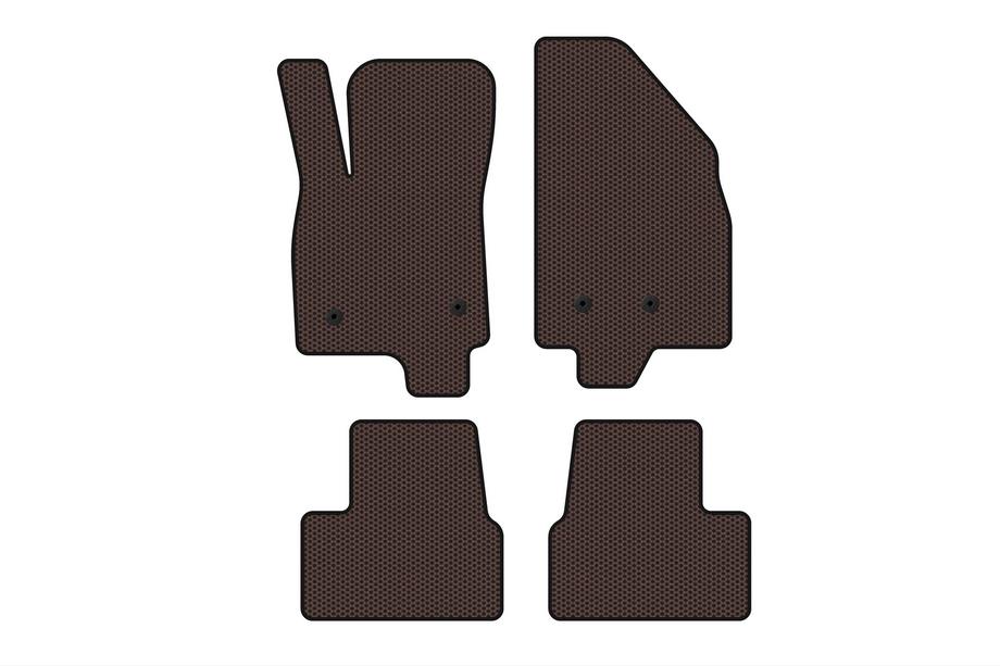Chevrolet Volt 2016–2019 Rubberen automatten Carsuit (Bruin) Image