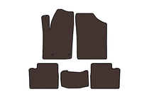 Citroen Berlingo 1996–2008 Rubberen automatten Carsuit (Bruin) foto 1