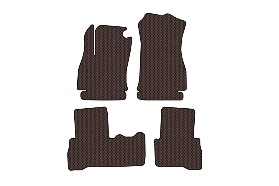 Citroen Nemo 2007–2017 Rubberen automatten Carsuit (Bruin) Image