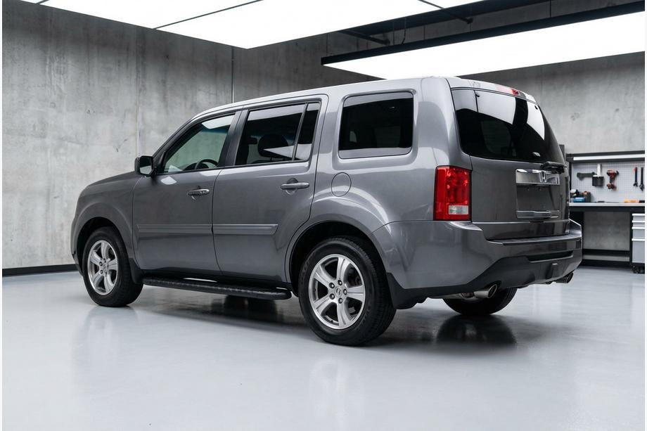 Honda Pilot 2008–2015 Bosphorus Black side steps (2 st., aluminium) Image