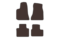 Dodge Charger 2005–2010 Carsuit rubber automatten (2005-2010, bruin) foto 1