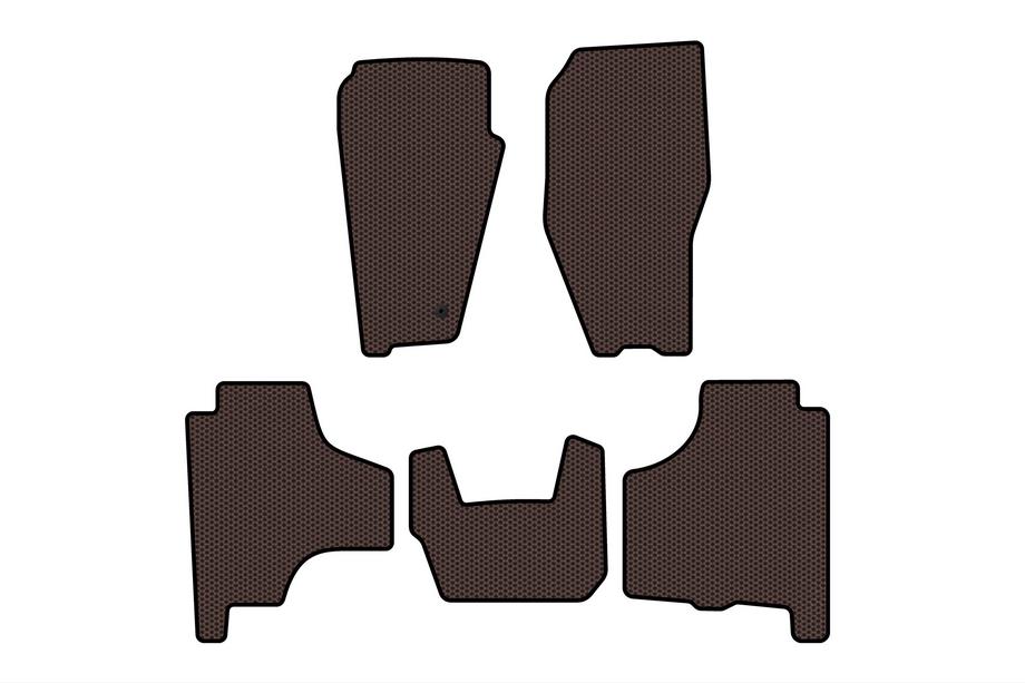 Dodge Nitro 2006–2011 Rubberen automatten Carsuit (Bruin) Image