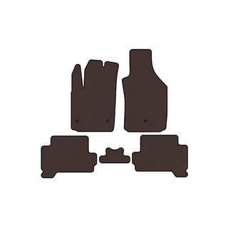 Carsuit rubberen automatten (voor 500, Електро, bruin) Fiat 500/500L 2013–2022 foto 1