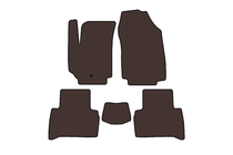 Fiat Croma 2005–2010 Rubberen automatten Carsuit (2007-2010, SW, bruin) foto 1