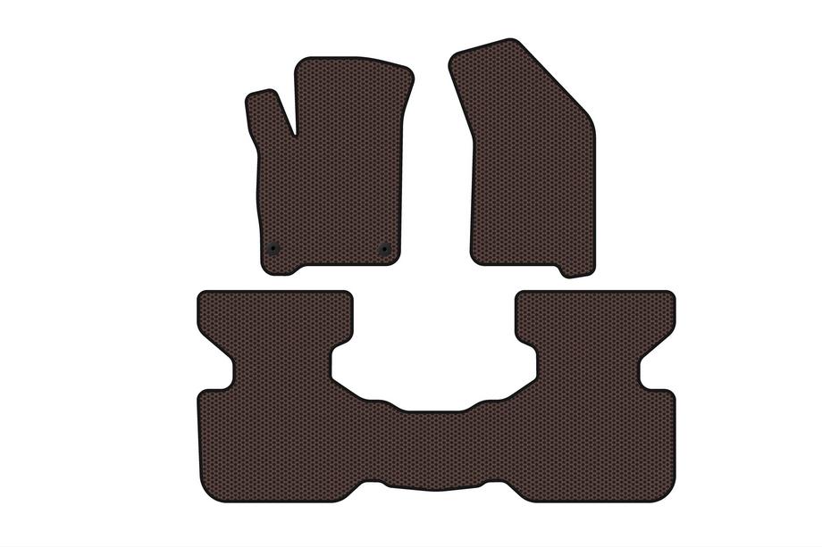Fiat Freemont 2011–2016 Rubberen automatten Carsuit (2011-2016, bruin) Image