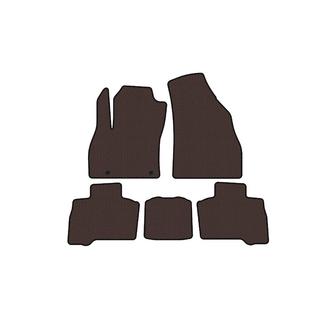 Rubberen automatten Carsuit (voor Qubo, 2016+, bruin) Fiat Fiorino/Qubo 2008–2024 foto 1