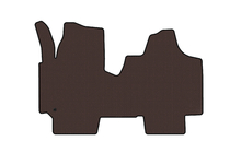 Fiat Scudo 2007–2015 Rubberen automatten Carsuit (Bruin) foto 1