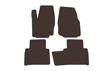 Ford Galaxy 2007–2015 Carsuit rubber automatten voor het interieur (2 rijen, bruin) foto 1