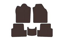 Ford Connect 2010–2013 Rubberen automatten Carsuit (2009-2012, bruin) foto 1