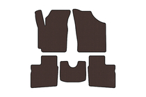 Geely CK-1 2005–2008 Rubberen automatten Carsuit (2005-2009, SD, bruin) foto 1