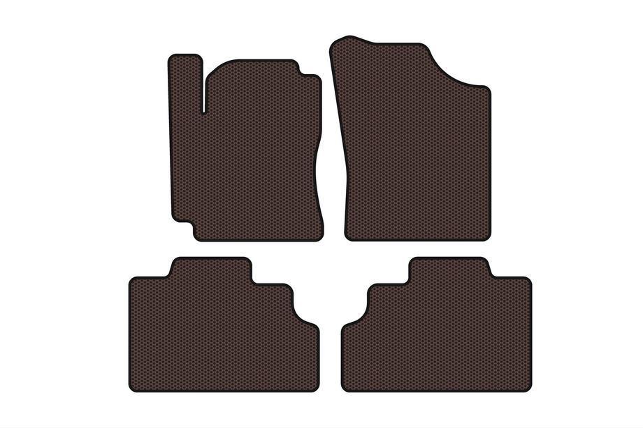 Geely CK-2 2008–2016 Rubberen automatten Carsuit (SD, bruin) Image