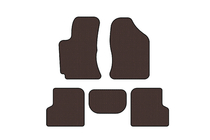 Geely SL 2011– Rubberen automatten Carsuit (Bruin) foto 1