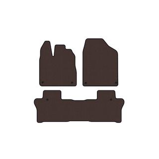 Carsuit rubber automatten voor het interieur (2 rijen, bruin) foto 1