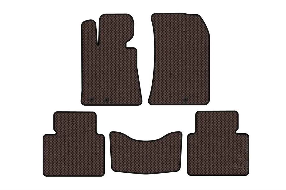 Hyundai Genesis BH 2008–2013 Rubberen automatten Carsuit (Bruin) Image