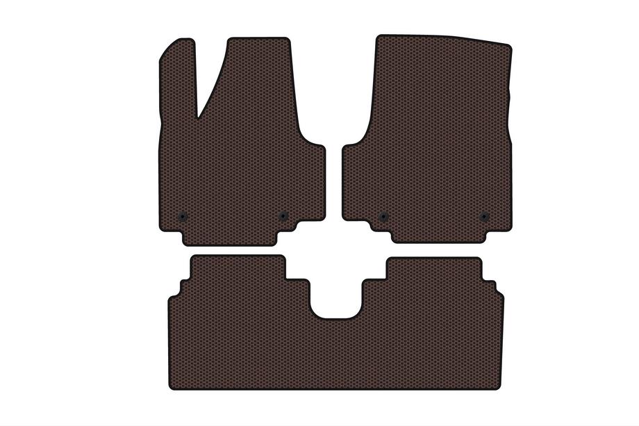 Hyundai Ioniq 5 2021– Rubberen automatten Carsuit (Electro, bruin) Image