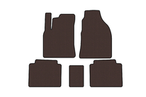 Hyundai Matrix 2001–2010 Rubberen automatten Carsuit (Bruin) foto 1