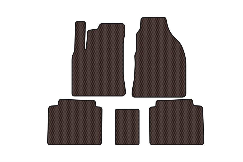 Hyundai Matrix 2001–2010 Rubberen automatten Carsuit (Bruin) Image