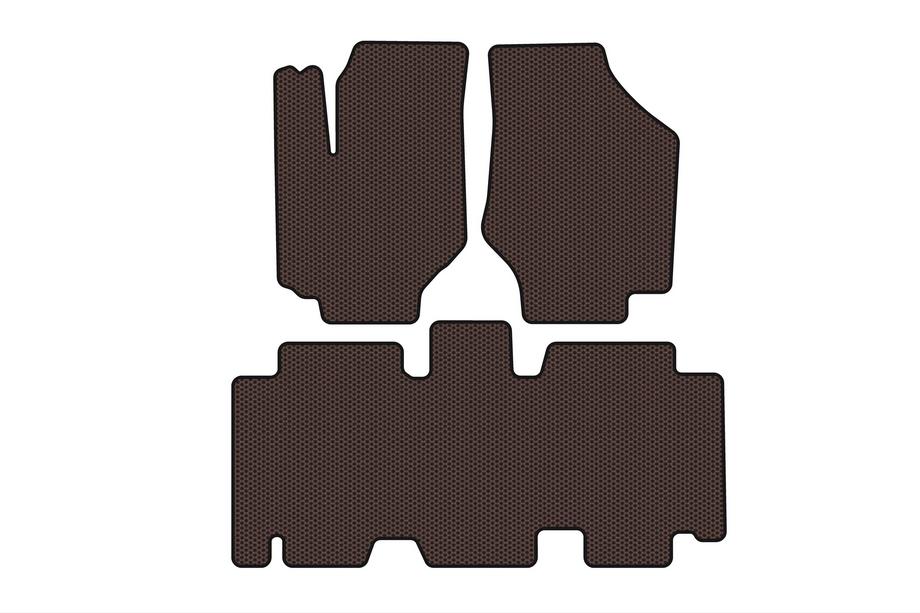 Hyundai Trajet 2000–2007 Rubberen automatten Carsuit (Bruin) Image
