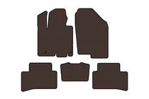 Hyundai Tucson NX4 2021– Rubberen automatten Carsuit (Bruin) foto 1