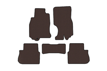 Infiniti FX 2003–2008 Rubberen automatten Carsuit (Bruin) foto 1