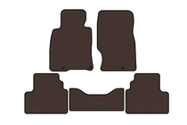 Infiniti G25/G35/37 (V36/CV36) 2006–2015 Rubberen automatten Carsuit (G25-G35, SD, bruin) foto 1