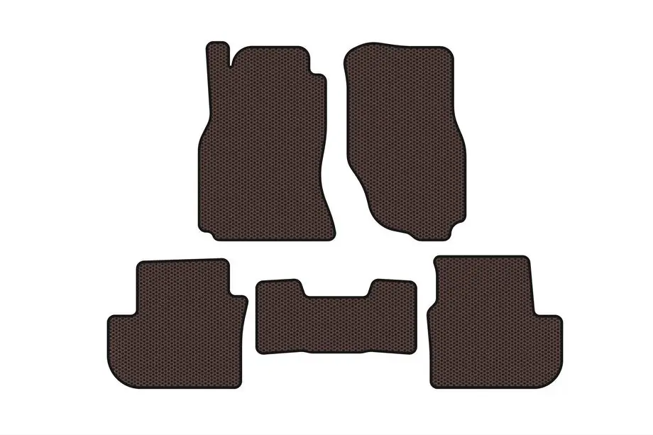 Infiniti G35 (V35/CV35) 2003–2007 Rubberen automatten Carsuit (SD, bruin) Foto 1