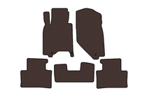 Infiniti G25/G35/37 (V36/CV36) 2006–2015 Carsuit rubberen automatten (G37 X, SD, bruin) foto 1