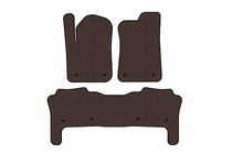 Infiniti QX56 2010–2013 Rubberen automatten Carsuit (Bruin) foto 1