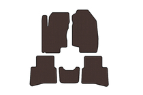 JAC S3 2014– Rubberen automatten Carsuit (Bruin) foto 1