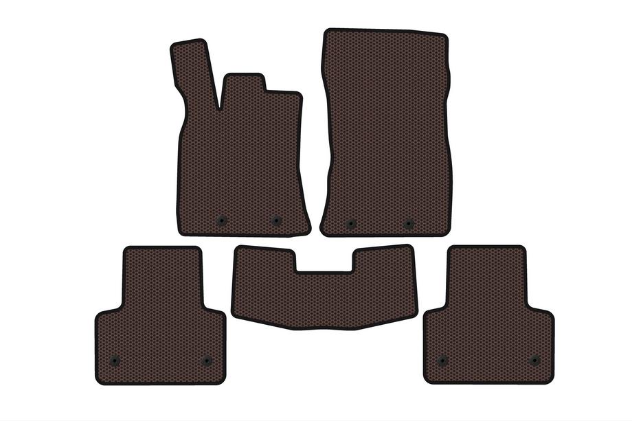 Jaguar XJ 2010– Rubberen automatten Carsuit (Short, bruin) Image
