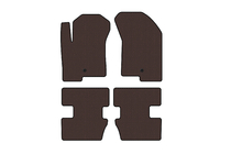 Jeep Compass 2006–2016 Rubberen automatten Carsuit (2006-2011, Bruin) foto 1