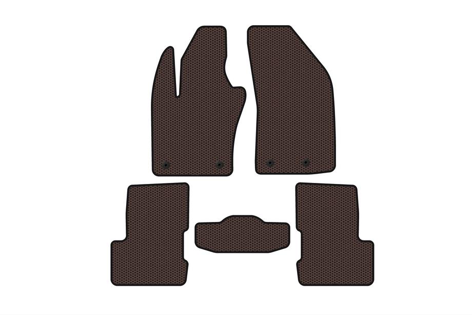 Jeep Renegade 2014– Rubberen automatten Carsuit V-2 (Bruin) Image