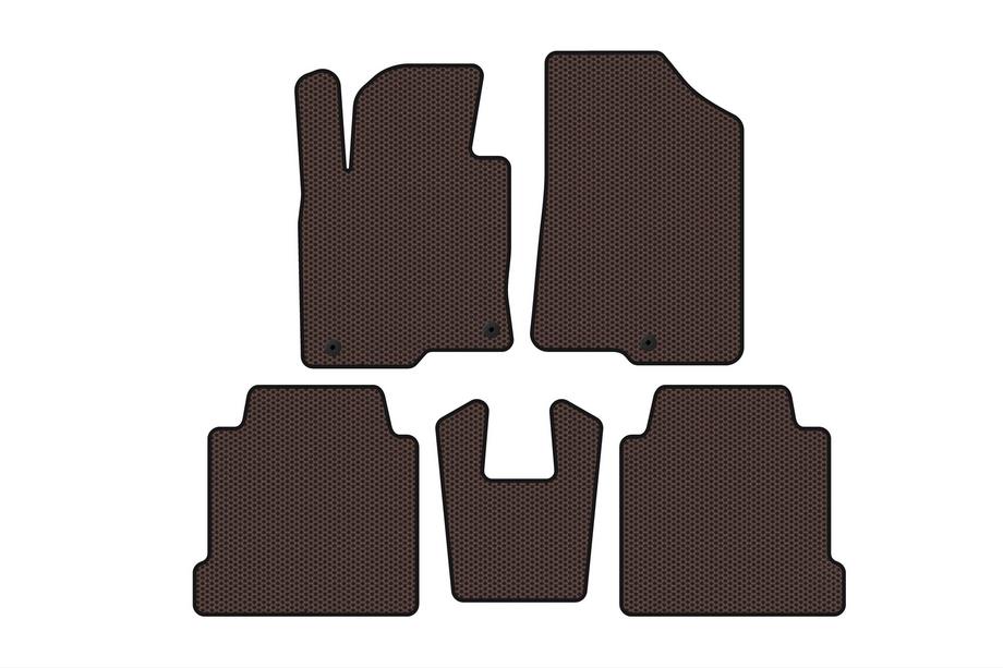 Kia Cadenza 2016– Rubberen automatten Carsuit (Bruin) Image