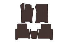 Kia Mohave 2008–2016 Rubberen automatten Carsuit (Bruin) foto 1