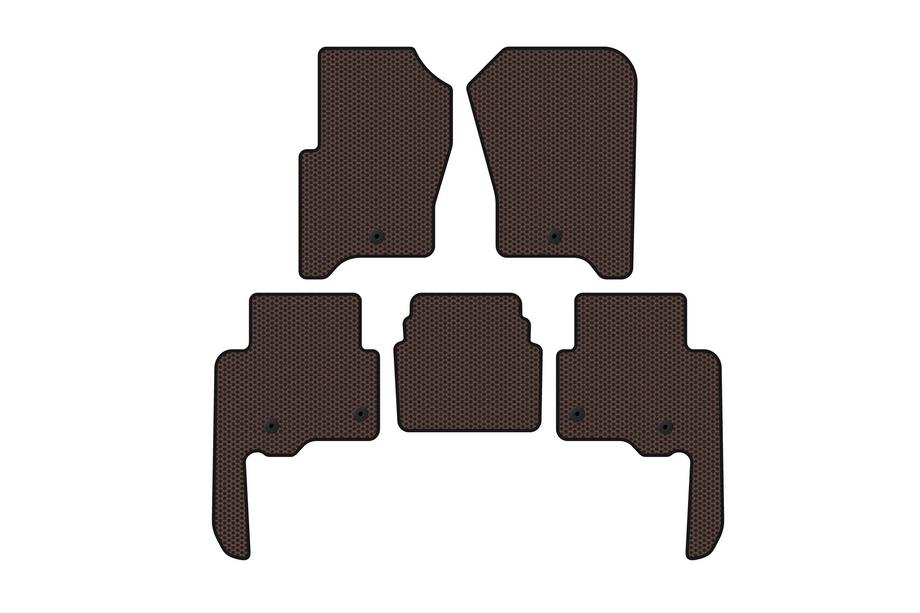 Land Rover Discovery IV 2009–2017 Rubberen automatten Carsuit V2 (Bruin) Image