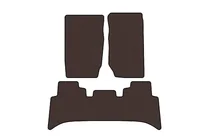 Range Rover II P38A 1997–2002 Rubberen automatten Carsuit (Bruin) foto 1
