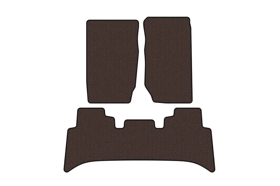 Range Rover II P38A 1997–2002 Rubberen automatten Carsuit (Bruin) Image
