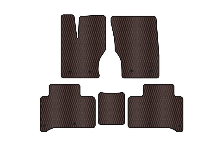 Range Rover Sport 2014–2022 Carsuit rubberen automatten (2013-2017, bruin) Image