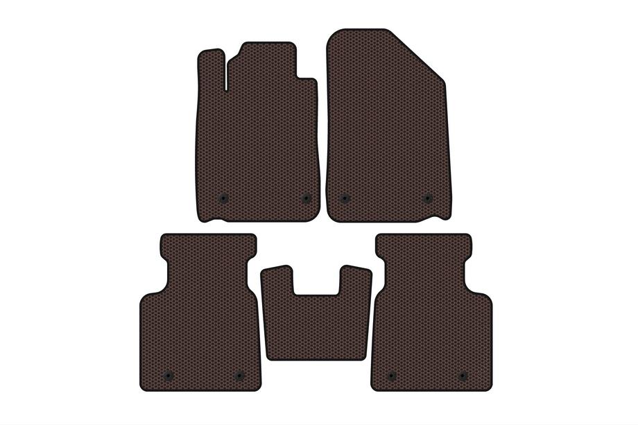 Lexus ES 2001–2006 Rubberen automatten Carsuit (Bruin) Image