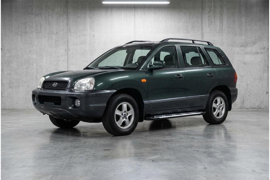 Hyundai Santa Fe 1 2000–2006 Sunrise side steps (set van 2, aluminium) Image