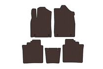 Lexus ES 2012–2018 Rubberen automatten Carsuit (Bruin) foto 1