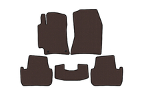 Lexus IS 1998–2005 Rubberen automatten Carsuit (Bruin) foto 1